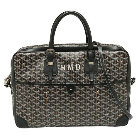 goyard leather briefcase|goyard bags on sale.